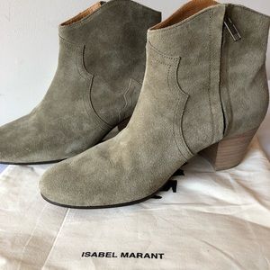 Isabel Marant Dicker Gaucho Ankle Boots